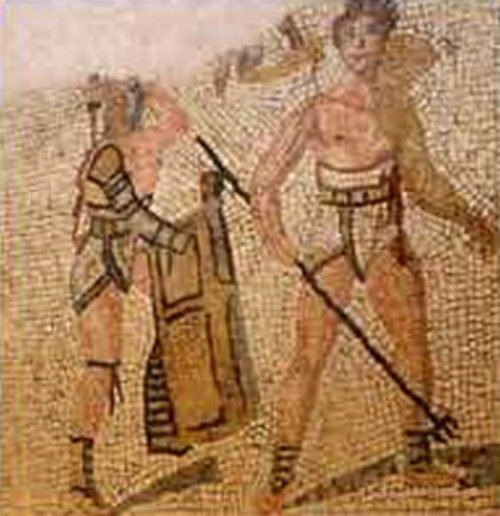 Mosaico Dell Epoca Romana Trovato