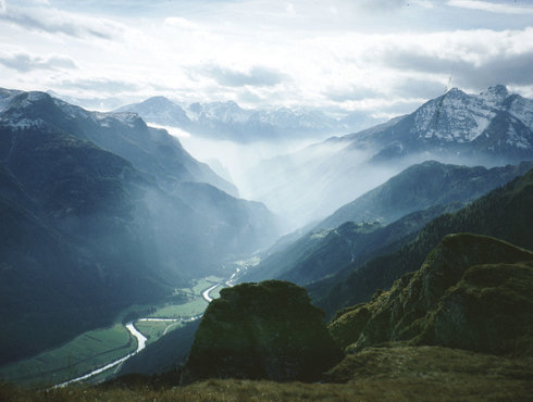 Nebelstimmung Tiroler Oberland Oberinntal