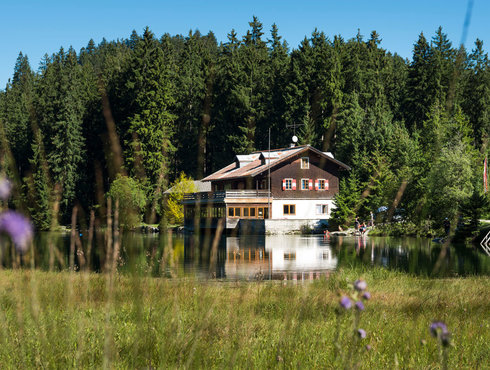 Sommer Frauensee Naturparkregion Reutte