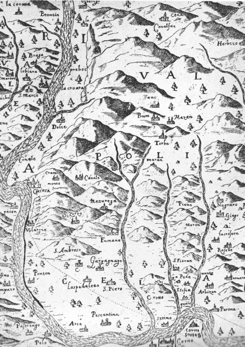 Mappa Valpolicella Di Giovanni Nacchio