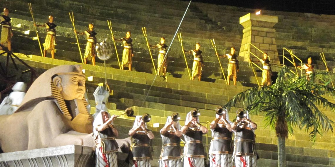 Arena Verona Aida Trompeten