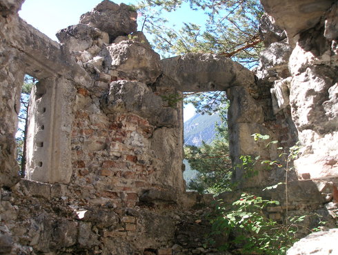 Schloss Ruine Im Fernsteinsee Klaus Graf