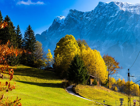 Herbst Zugspitze