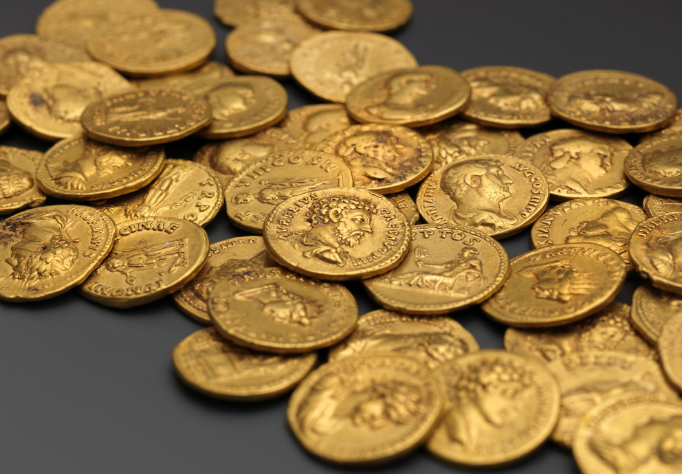 Goldmünzen, St. Stephan