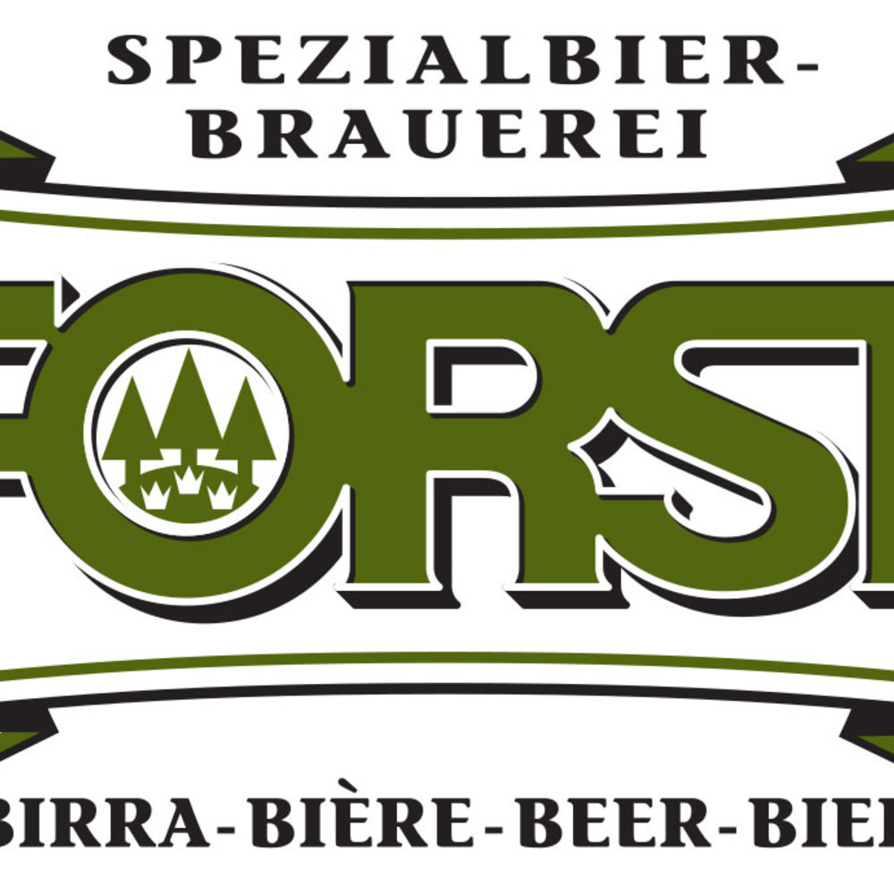 Spezial-Bier-Brauerei Forst, schon seit 1857, direkt an der Via Claudia Augusta