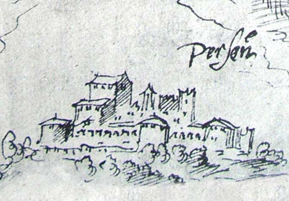 Disegno Castel Pergine