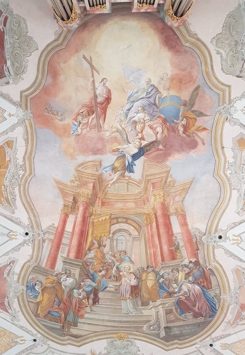 Pfarrkirche Sankt Stephan, Burggen, Gemälde, Foto Wikipedia Ricardalovesmonuments