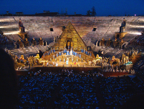 Arena Di Verona Aida Giuseppe Verdi