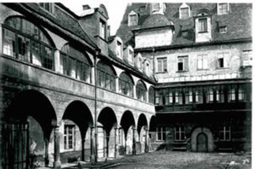 Historisches Foto Schloss Meitingen