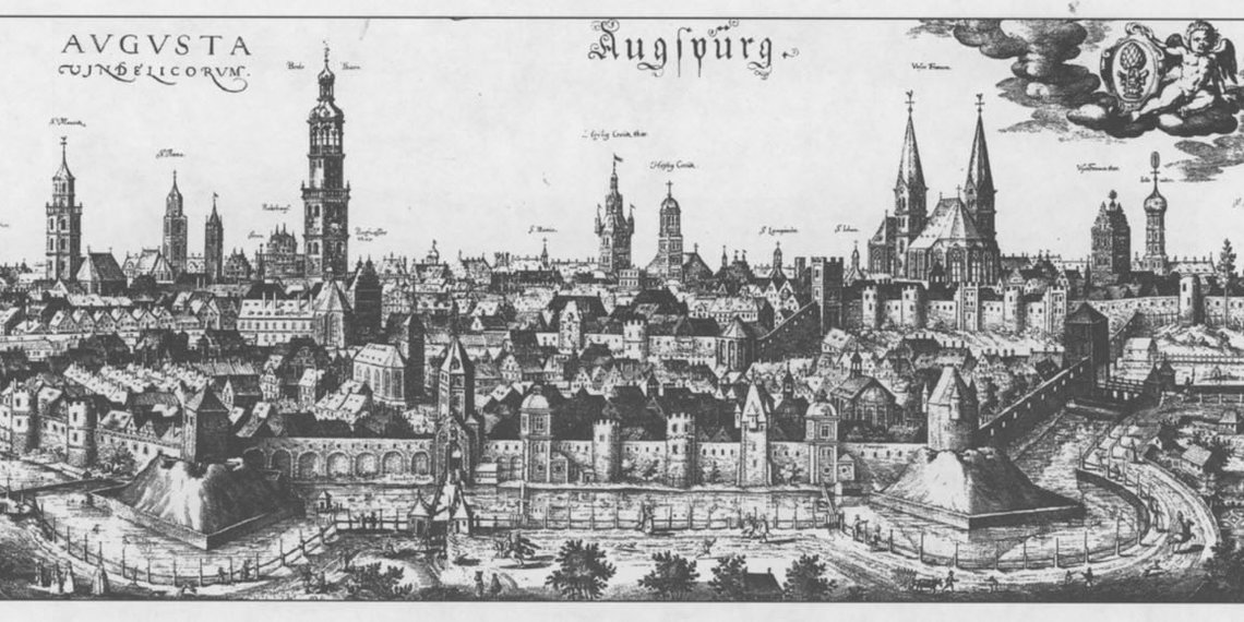 Augsburg im 14. Jhd