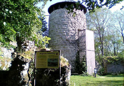 Turm Burg Schloss Haltenberg, Foto Platschka