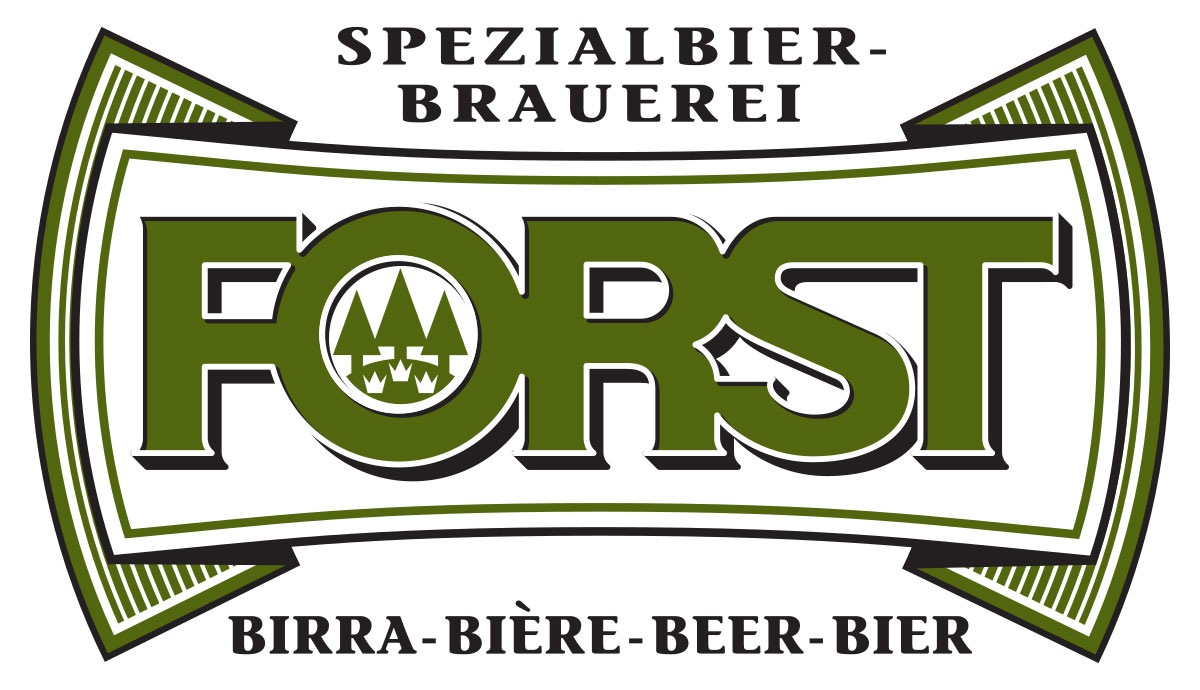 Spezial-Bier-Brauerei Forst, schon seit 1857, direkt an der Via Claudia Augusta